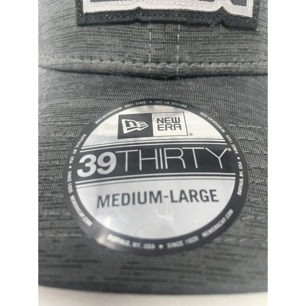 NEW ERA CHICAGO WHITE‎ SOX CLUBHOUSE 39THIRTY HAT GRAY STRETCH FLEX CAP M/L NEW